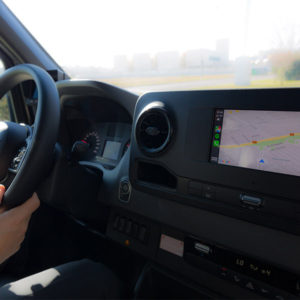 Sistema GPS de microbus